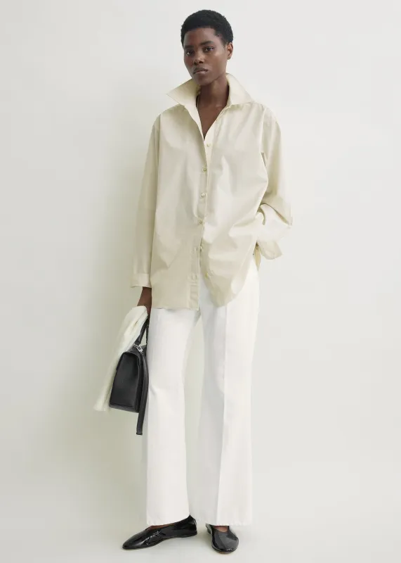 Classic tumbled shirt pebble sold by Toteme