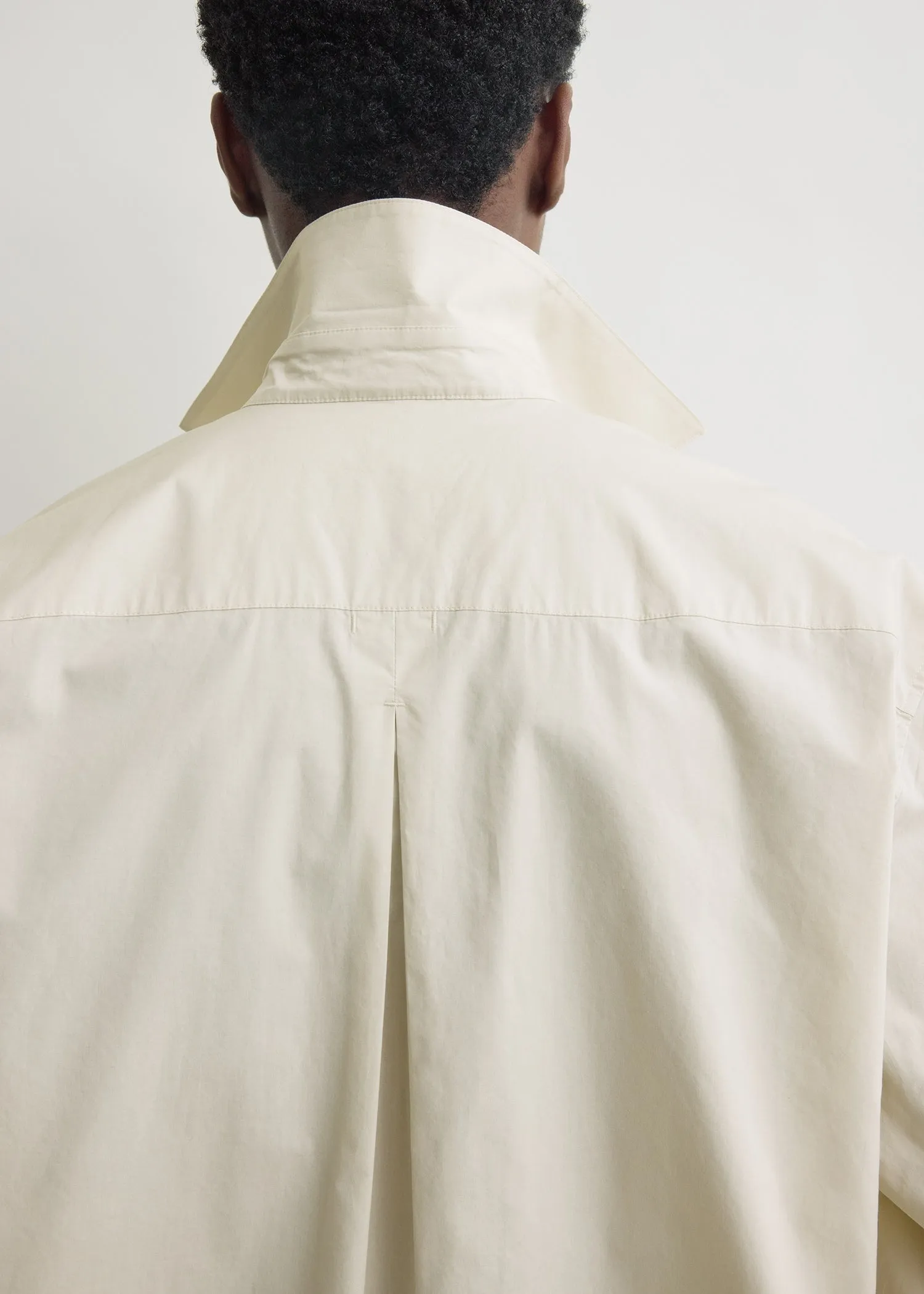 Classic tumbled shirt pebble sold by Toteme product image thumbnail 5