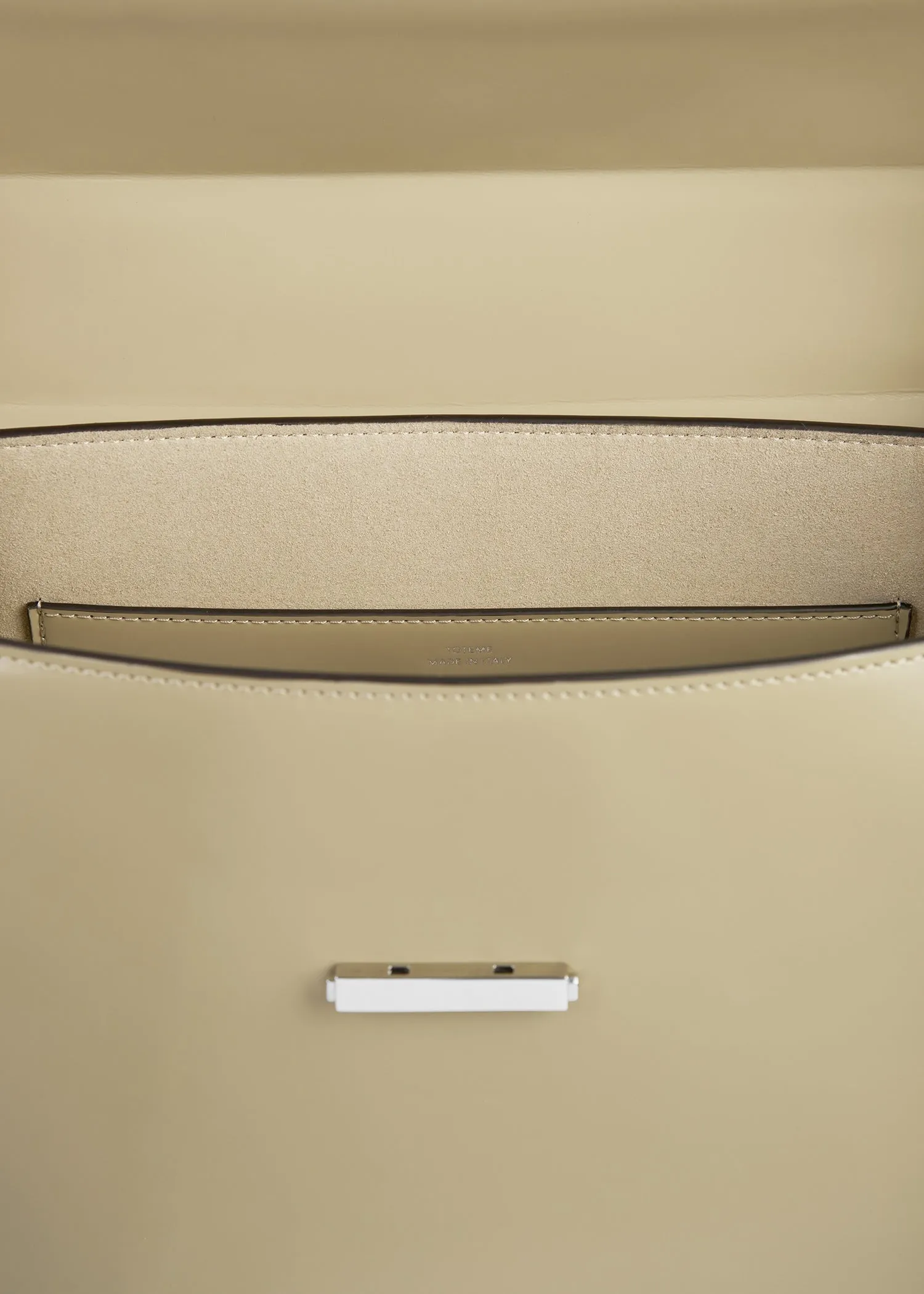 Clip polished-leather top handle cashew sold by Toteme product image thumbnail 5