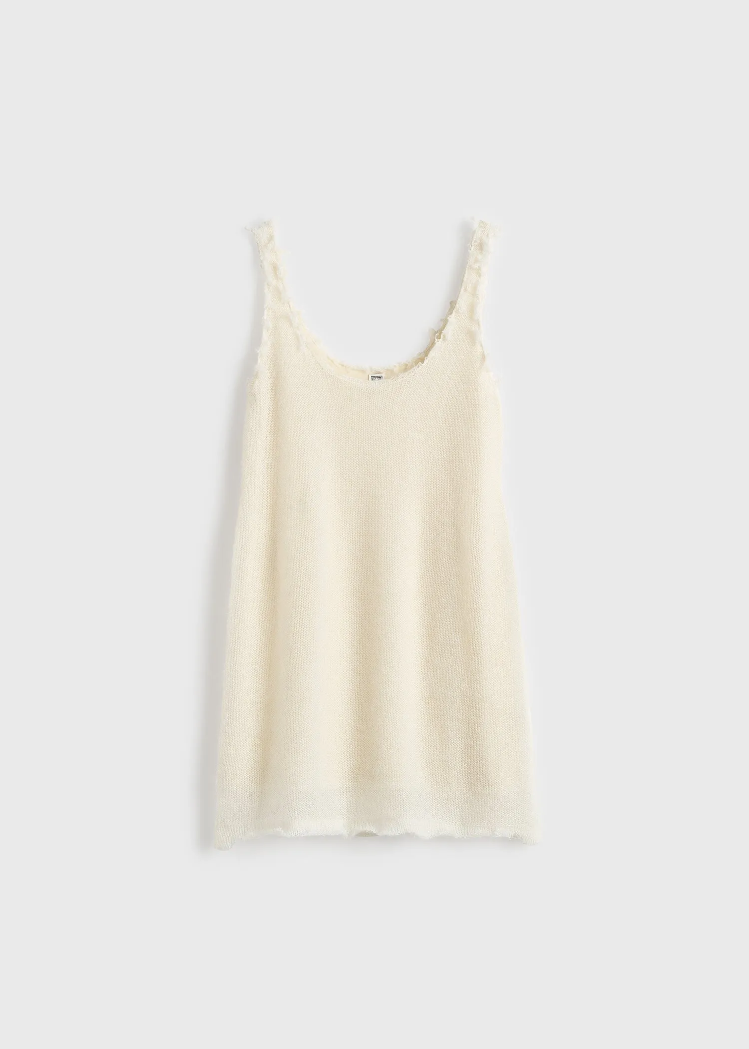 Mohair knit tank off-white sold by Toteme product image thumbnail 5