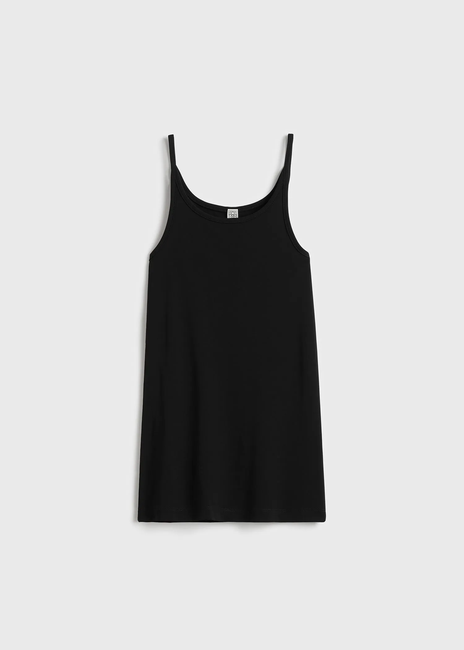 Fluid slip top black sold by Toteme product image thumbnail 5