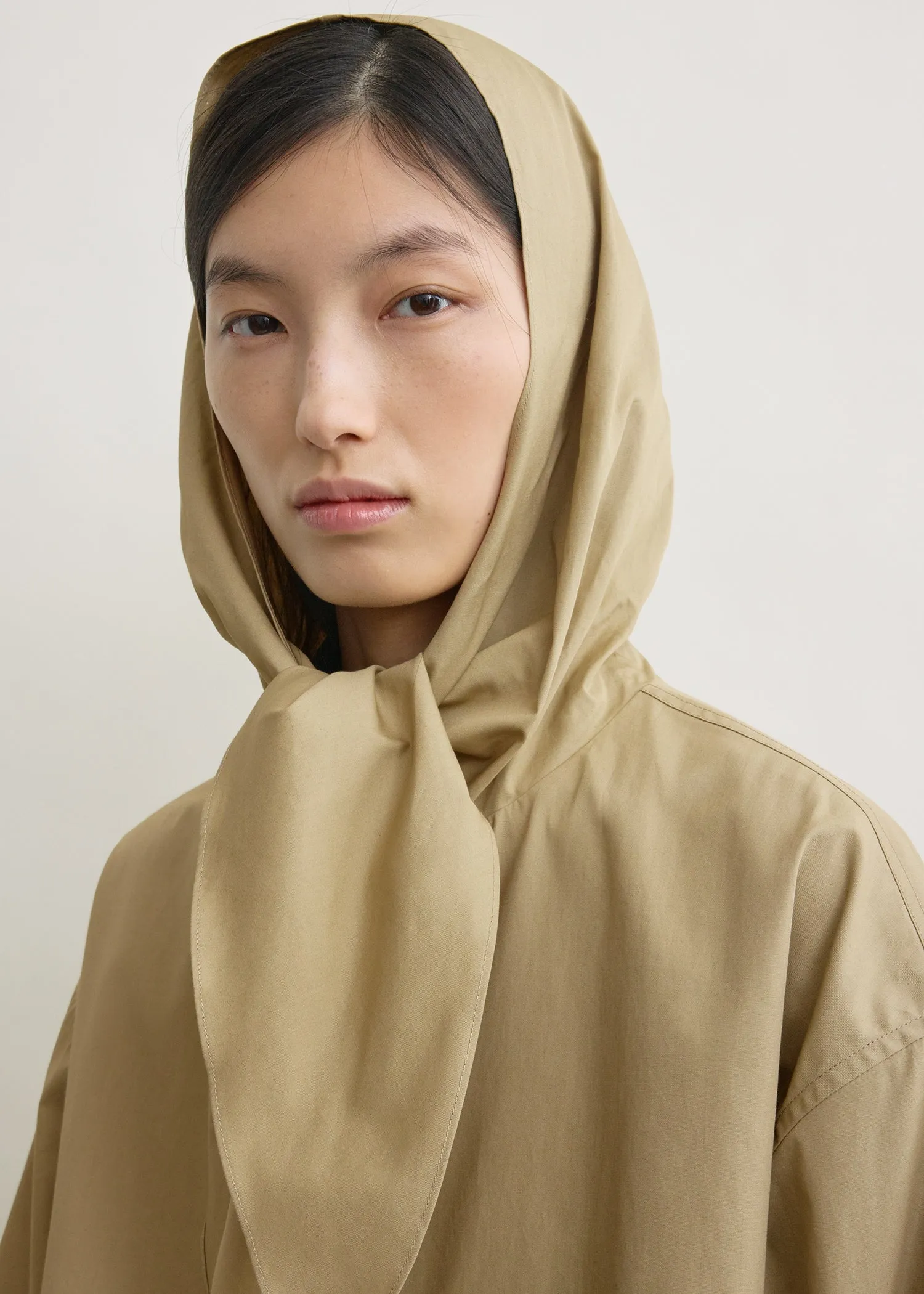 Technical scarf jacket cashew sold by Toteme product image thumbnail 5