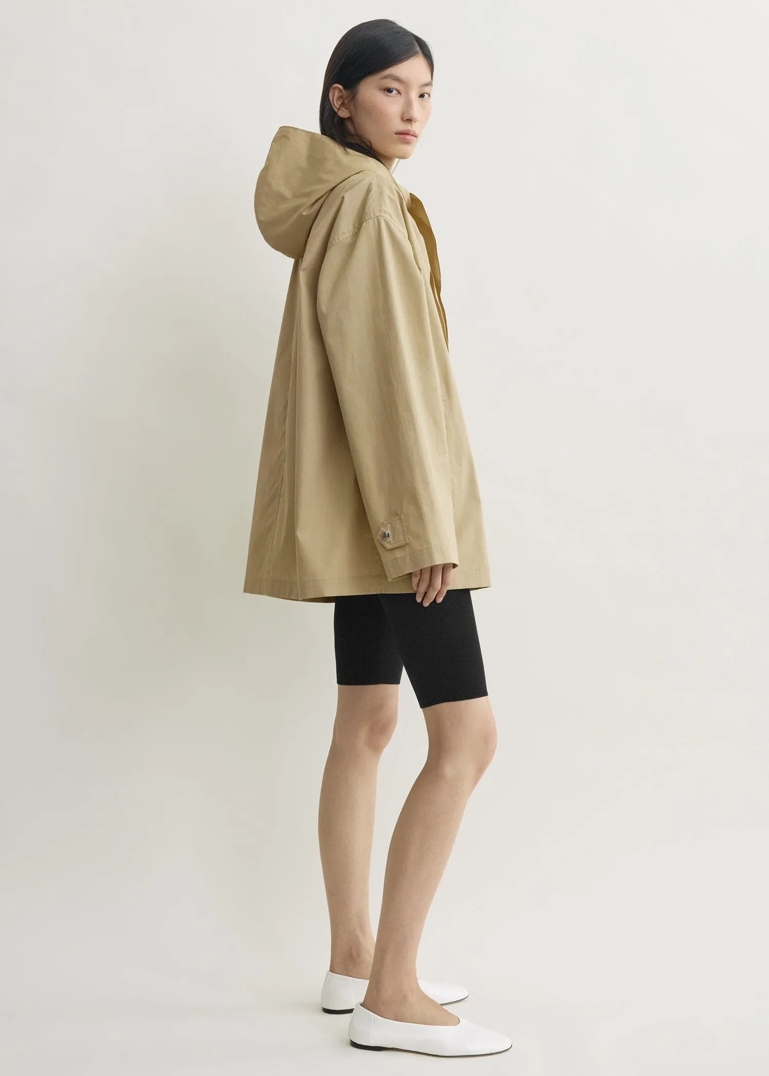 Technical scarf jacket cashew sold by Toteme product image thumbnail 2