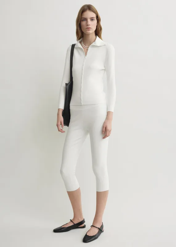 Capri knit leggings off-white sold by Toteme