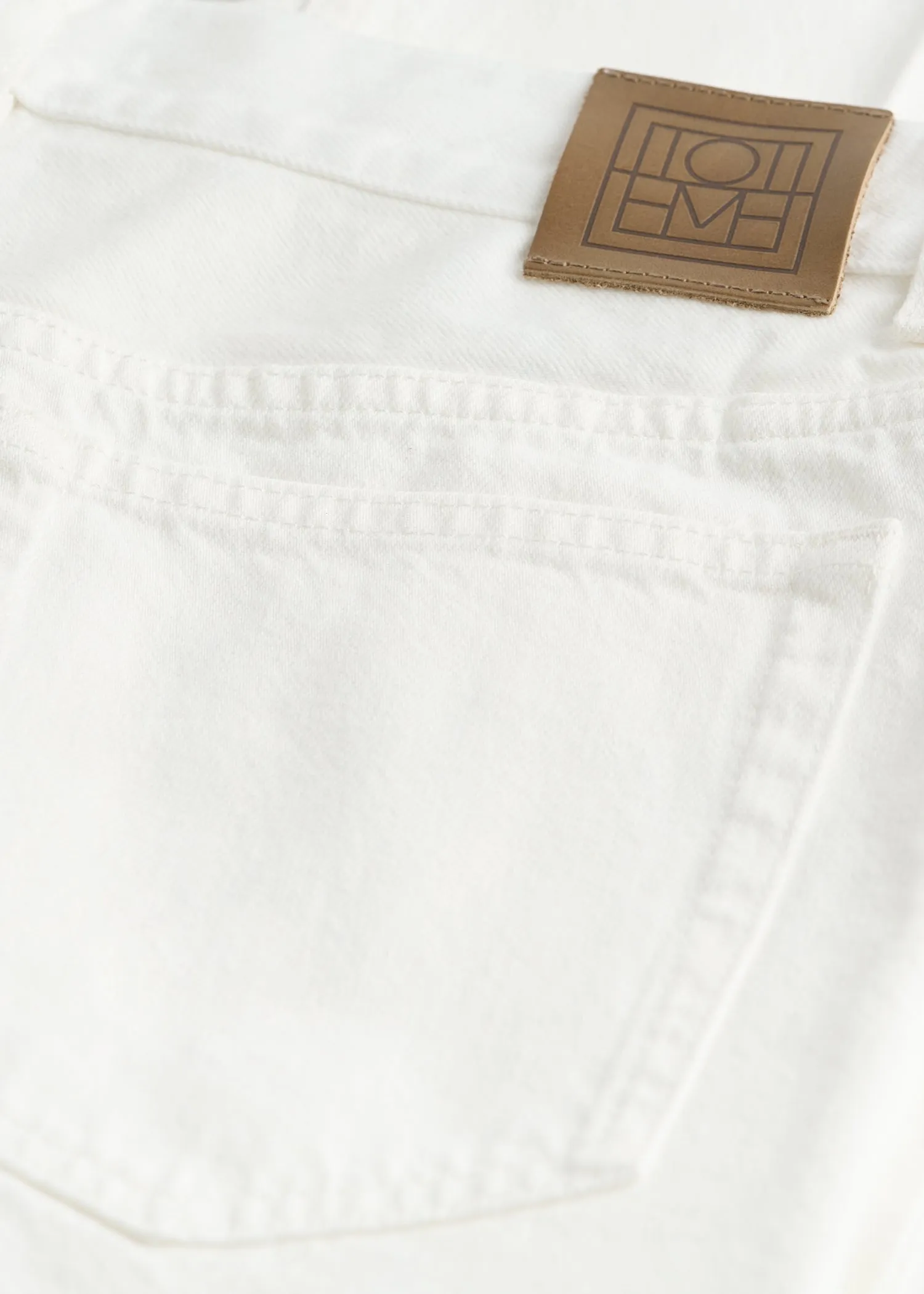 Kick flare denim off-white sold by Toteme product image thumbnail 5