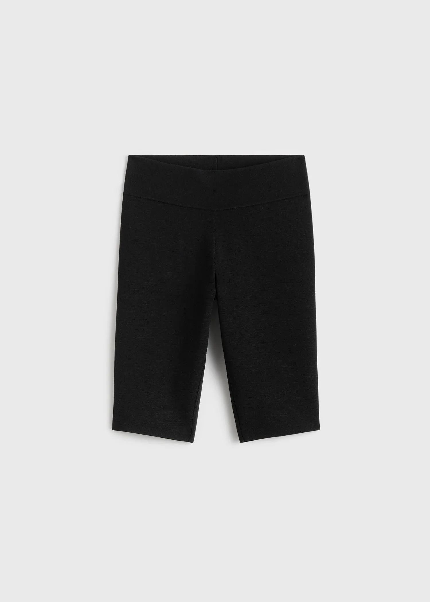 Capri knit shorts black sold by Toteme product image thumbnail 5