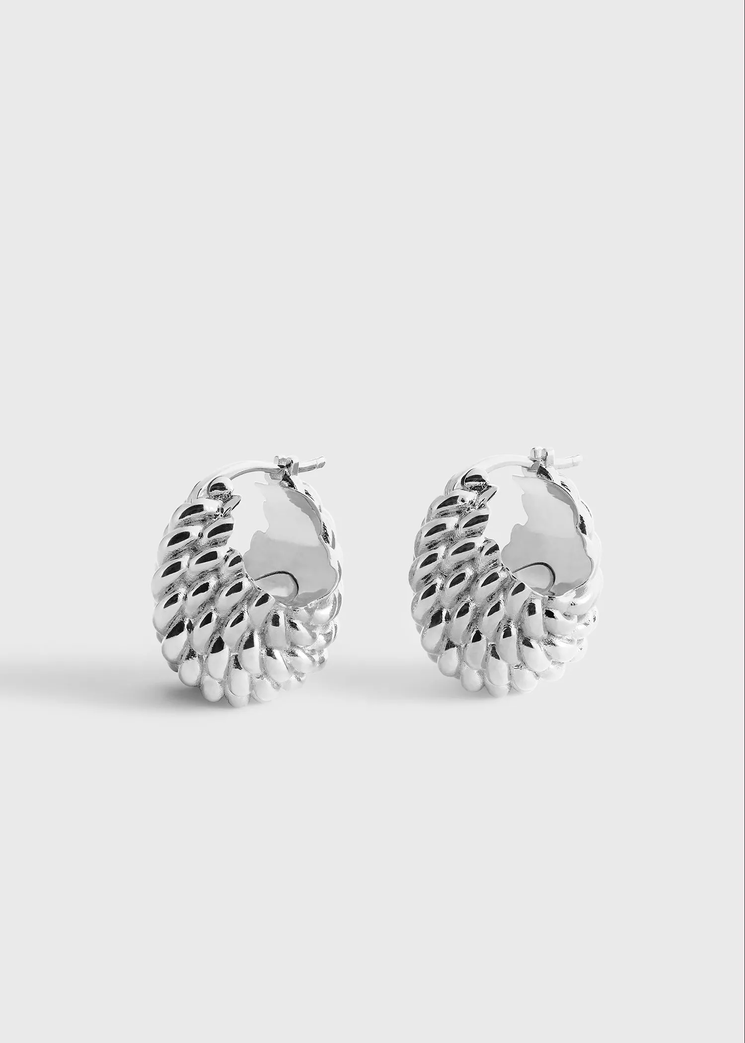 Rope hoops silver sold by Toteme product image thumbnail 5