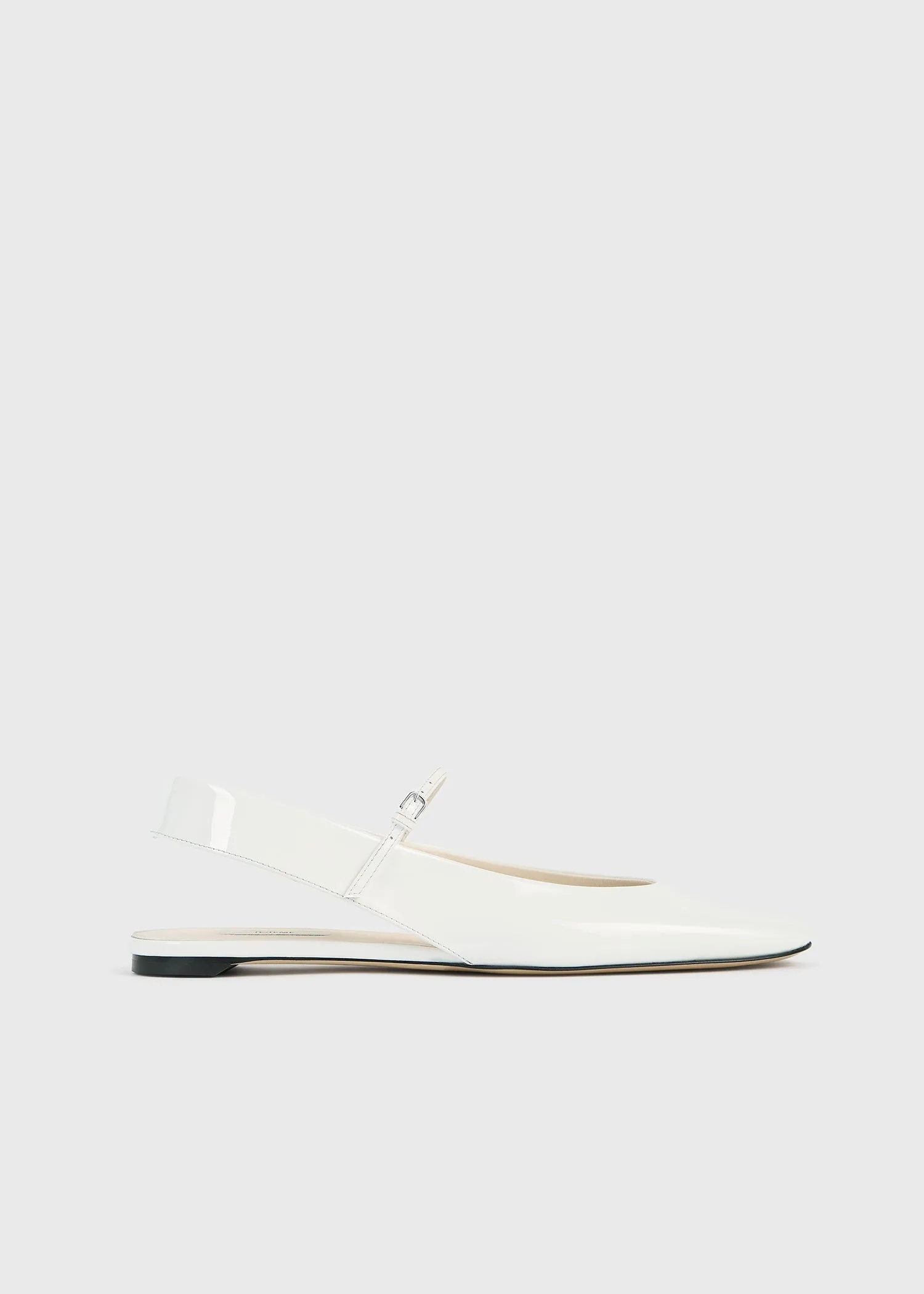 Slingback patent mary janes off-white sold by Toteme