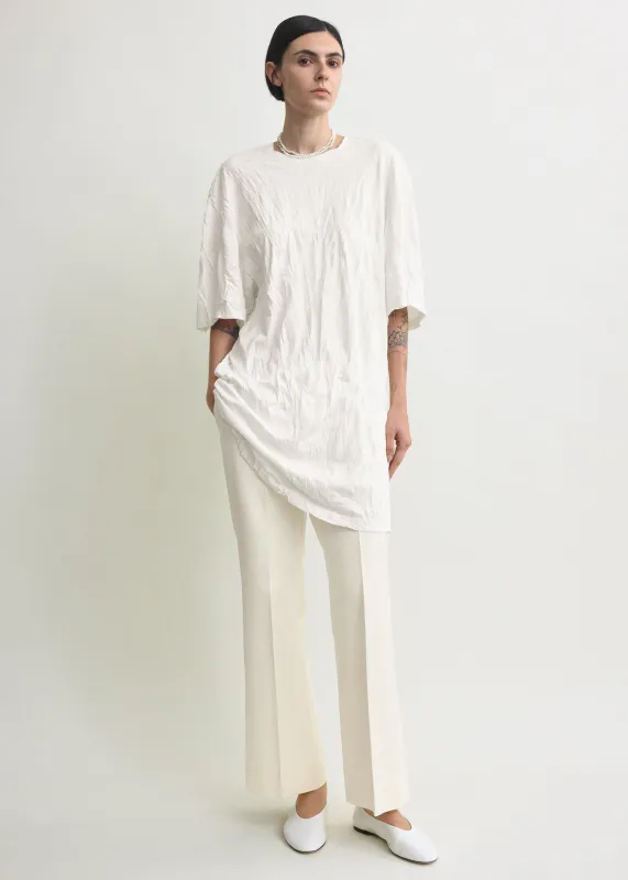 Relaxed tee dress off-white sold by Toteme