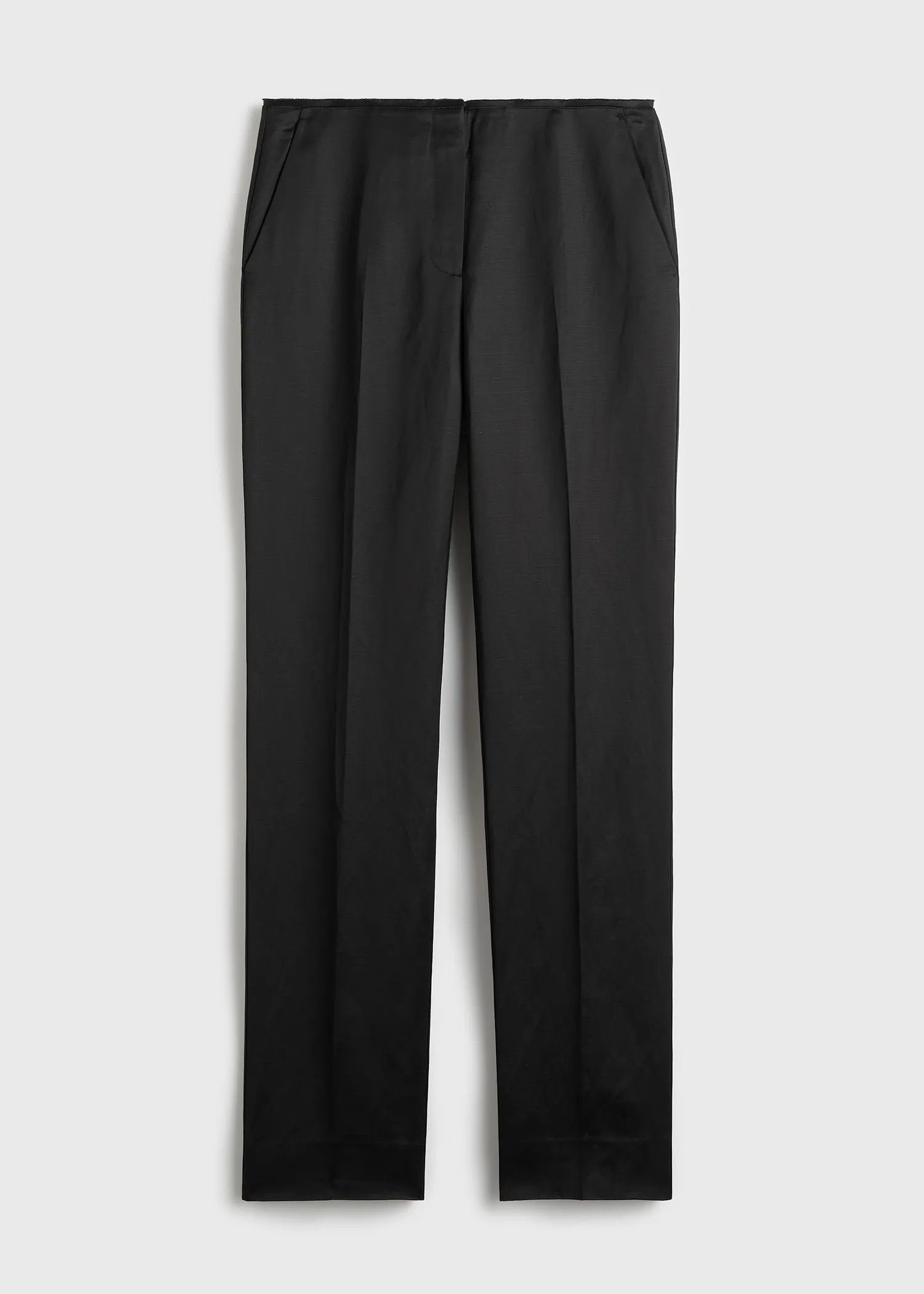 Easy raw edge trousers black sold by Toteme product image thumbnail 5