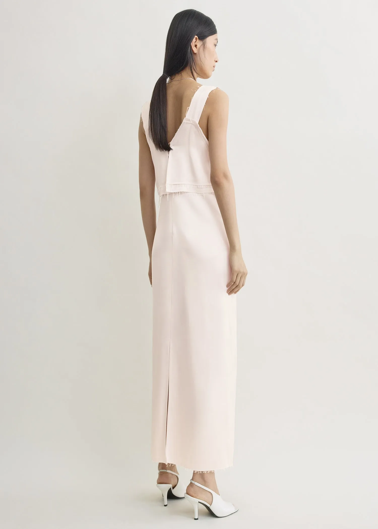 V-neck slip dress bloom sold by Toteme product image thumbnail 3