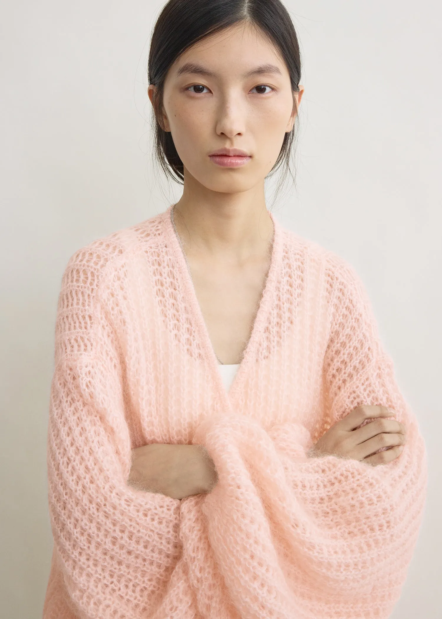 Puffed cardigan bloom sold by Toteme product image thumbnail 4