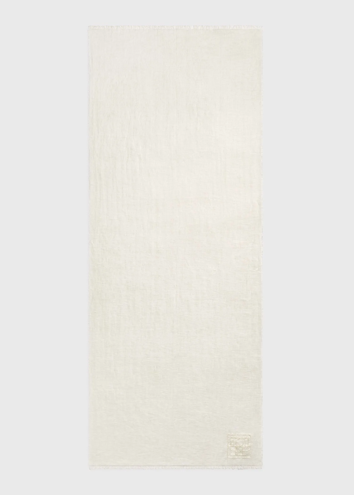 Linen sarong white sold by Toteme