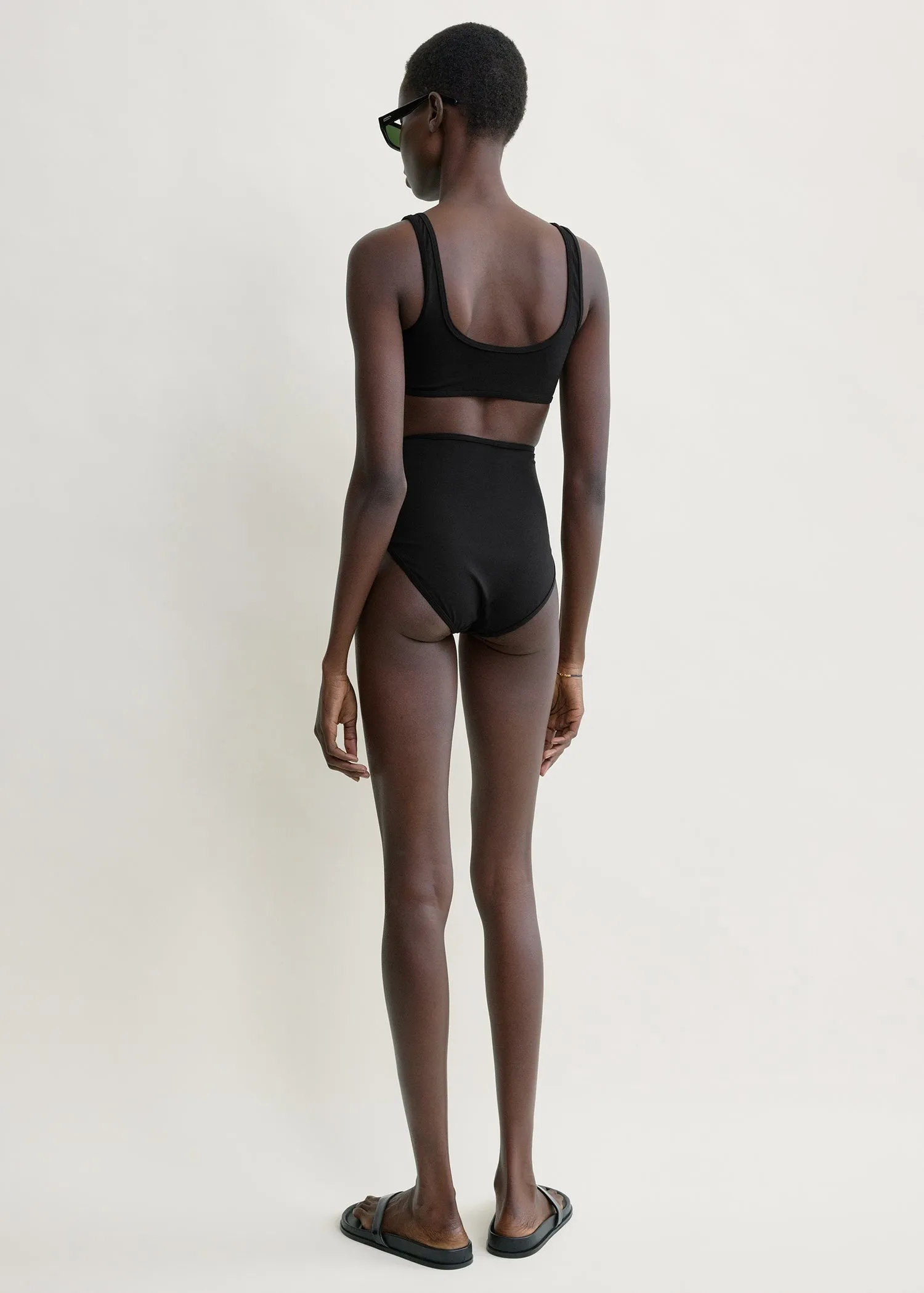 High bikini bottoms black sold by Toteme product image thumbnail 3