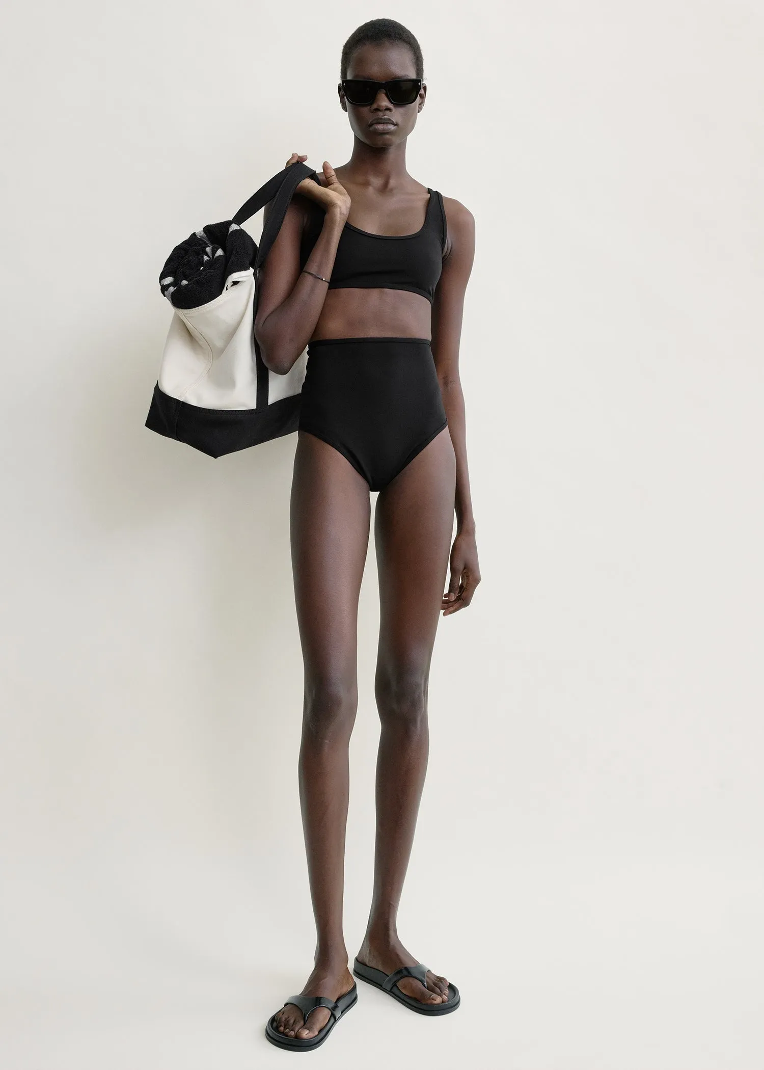 High bikini bottoms black sold by Toteme product image thumbnail 2
