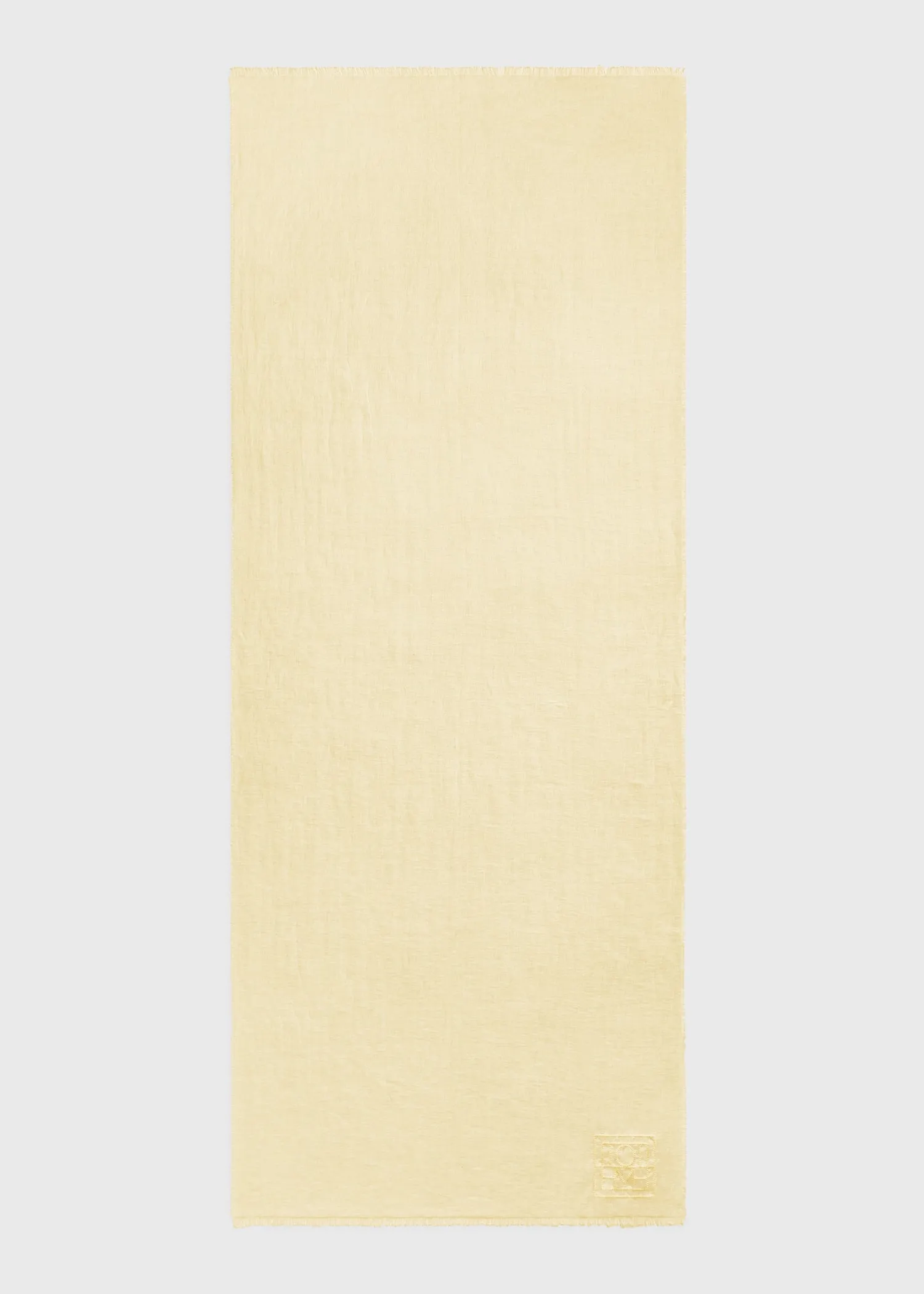 Linen sarong buttercup sold by Toteme product image thumbnail 3