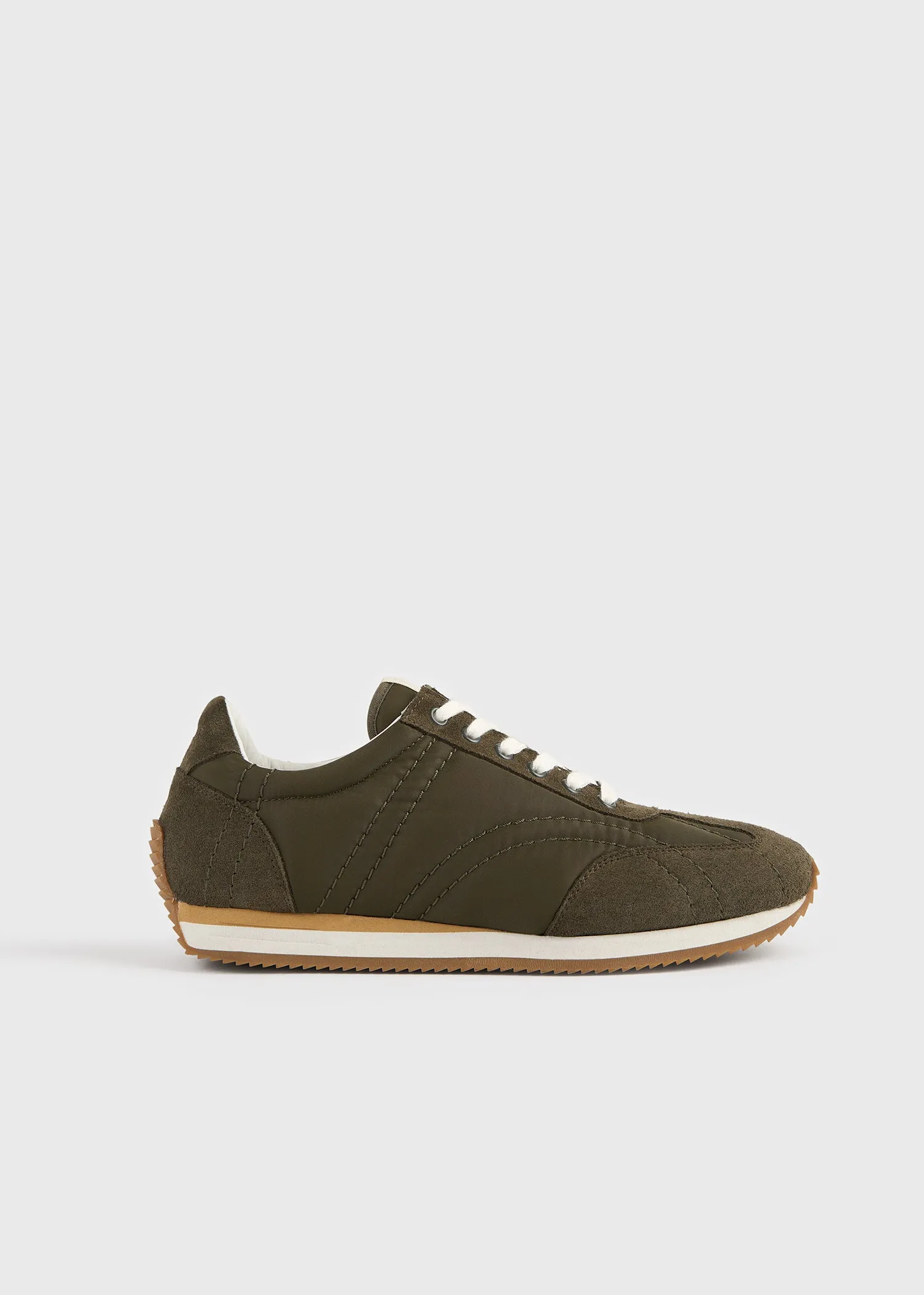 Sport sneakers dark olive sold by Toteme