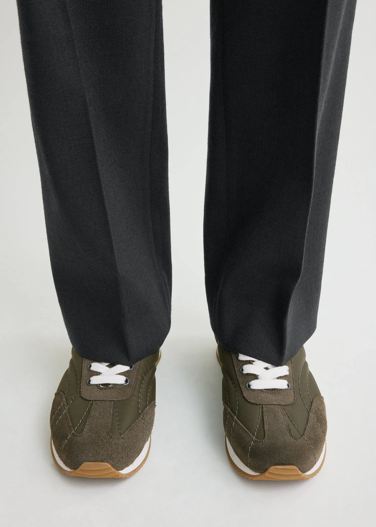 Sport sneakers dark olive sold by Toteme product image thumbnail 2