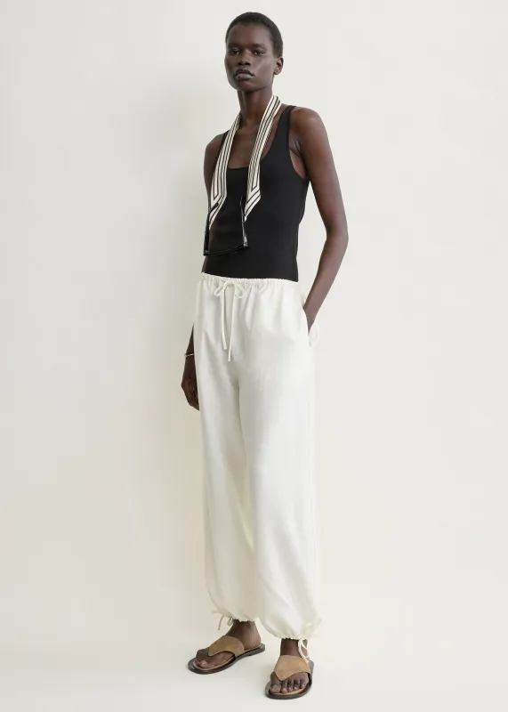 Parachute trousers off-white made by Toteme
