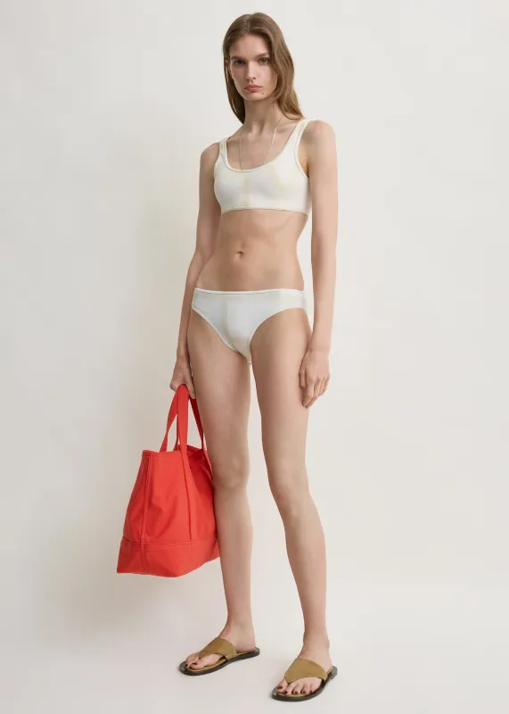 Monogram bikini bottoms sand made by Toteme
