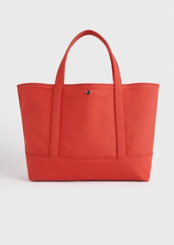 Beach tote red made by Toteme