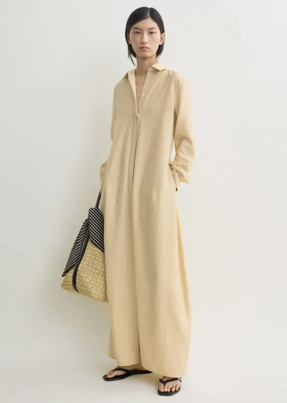 Parachute shirtdress stone made by Toteme