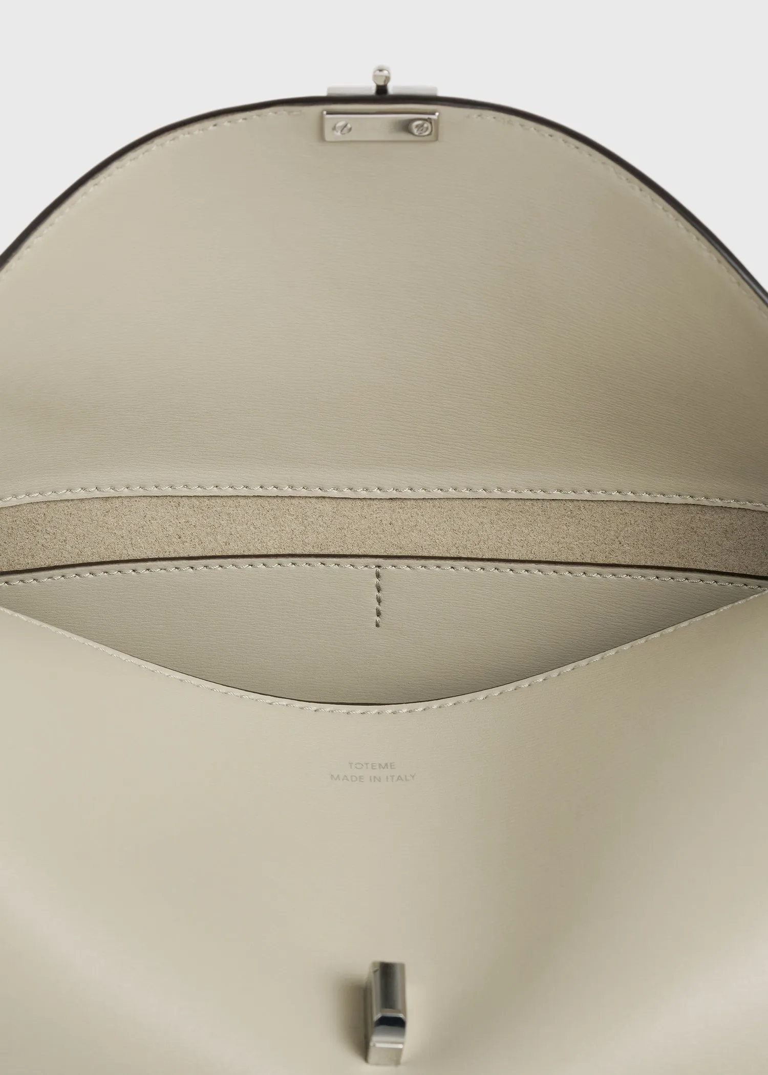 T-lock leather shoulder fawn sold by Toteme product image thumbnail 4
