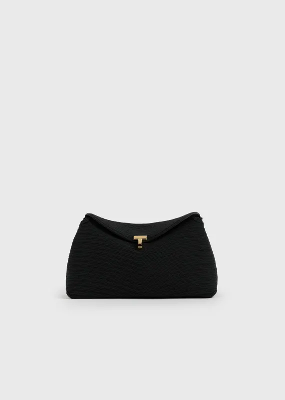 T-lock rope clutch black made by Toteme