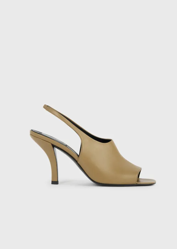 Contour nappa slingbacks desert made by Toteme