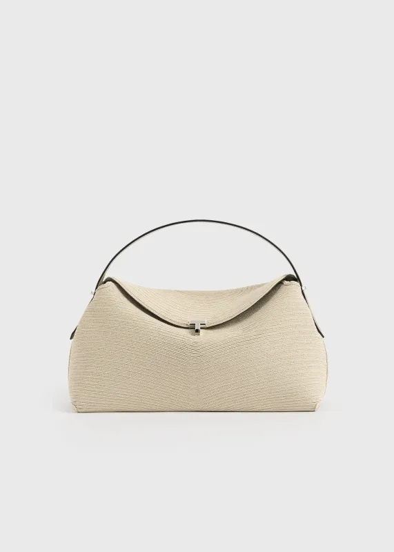 T-lock rope top handle pearl made by Toteme