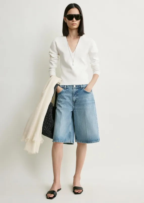 Denim board shorts true vintage made by Toteme