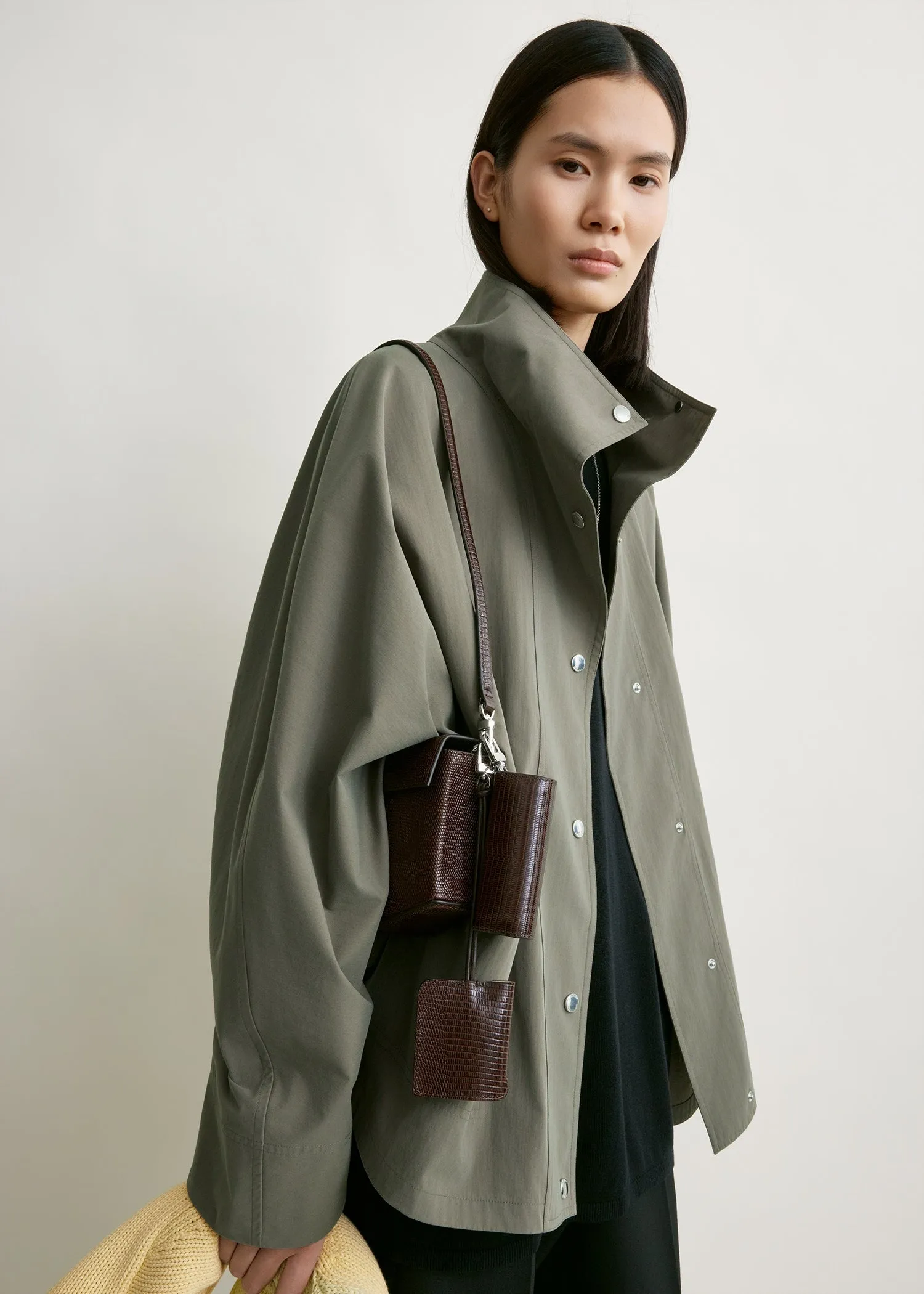 Summer parachute jacket clove sold by Toteme product image thumbnail 4