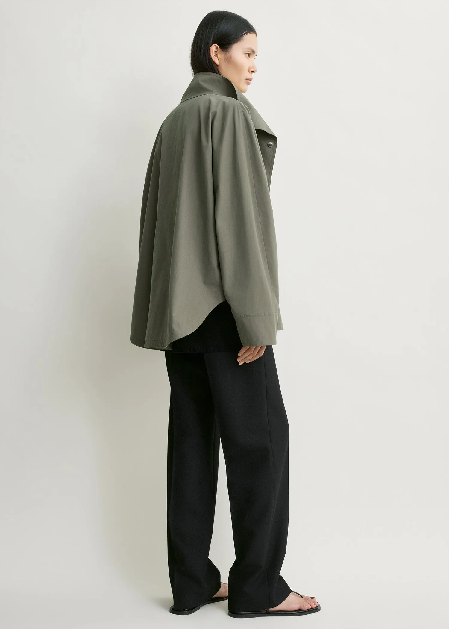 Summer parachute jacket clove sold by Toteme product image thumbnail 3