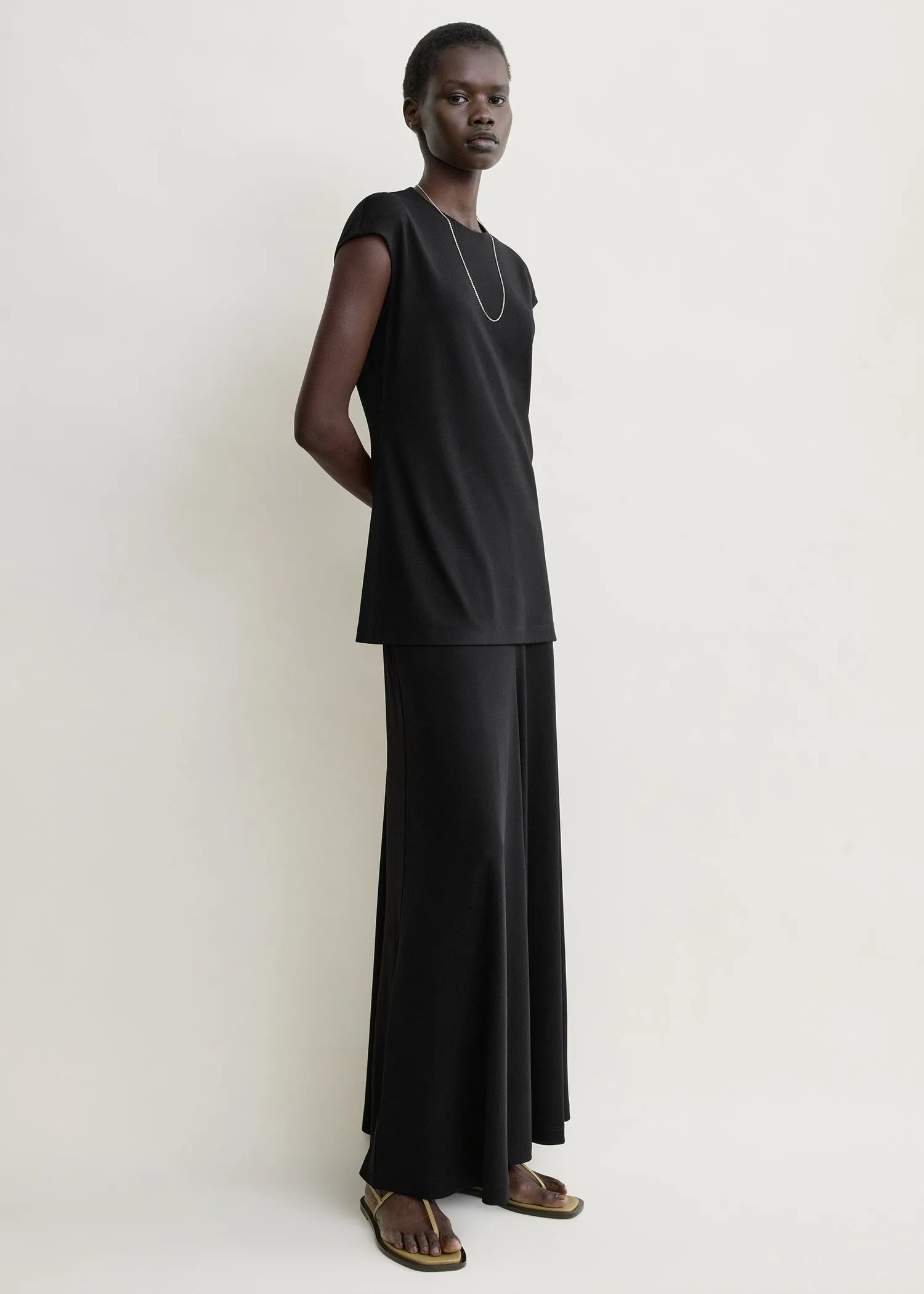 Everyday top black sold by Toteme product image thumbnail 2