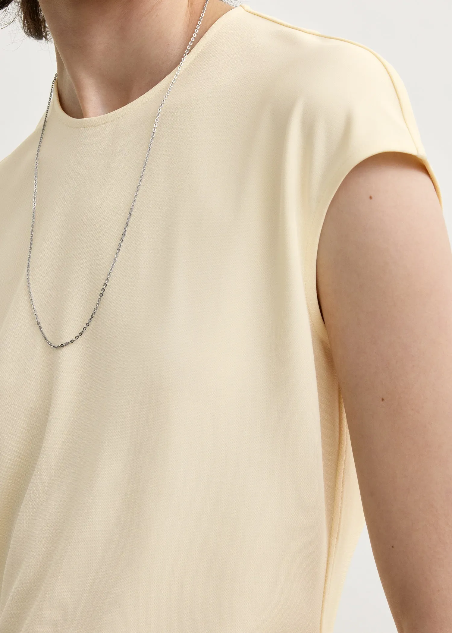 Everyday top ecru sold by Toteme product image thumbnail 4