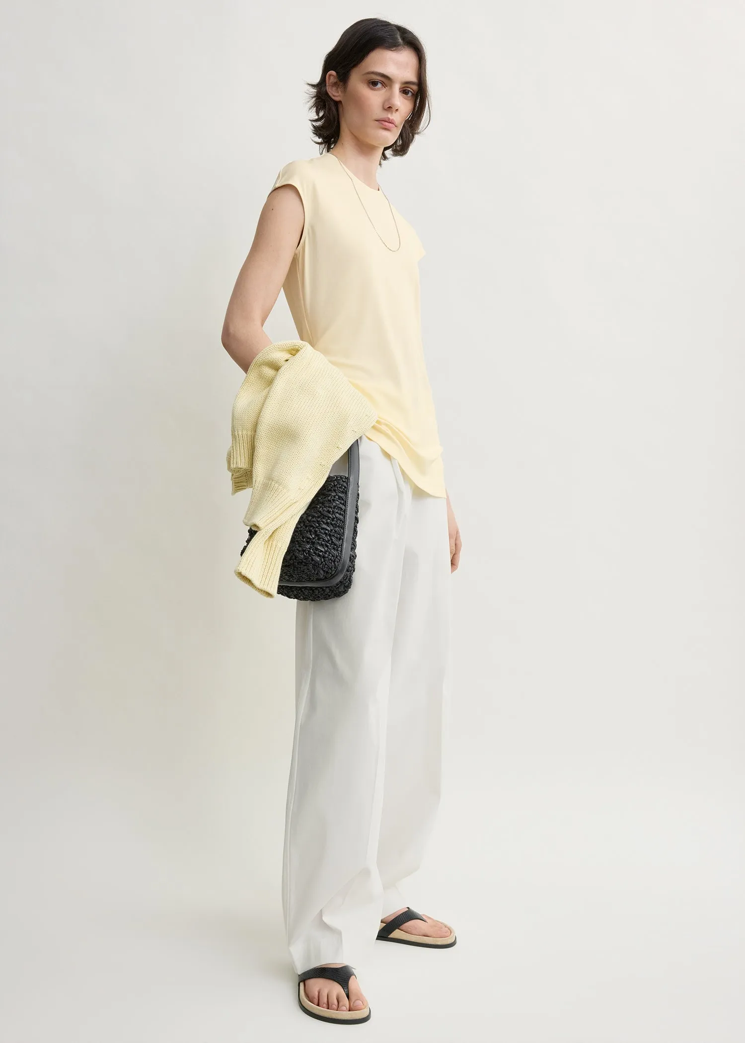 Everyday top ecru sold by Toteme