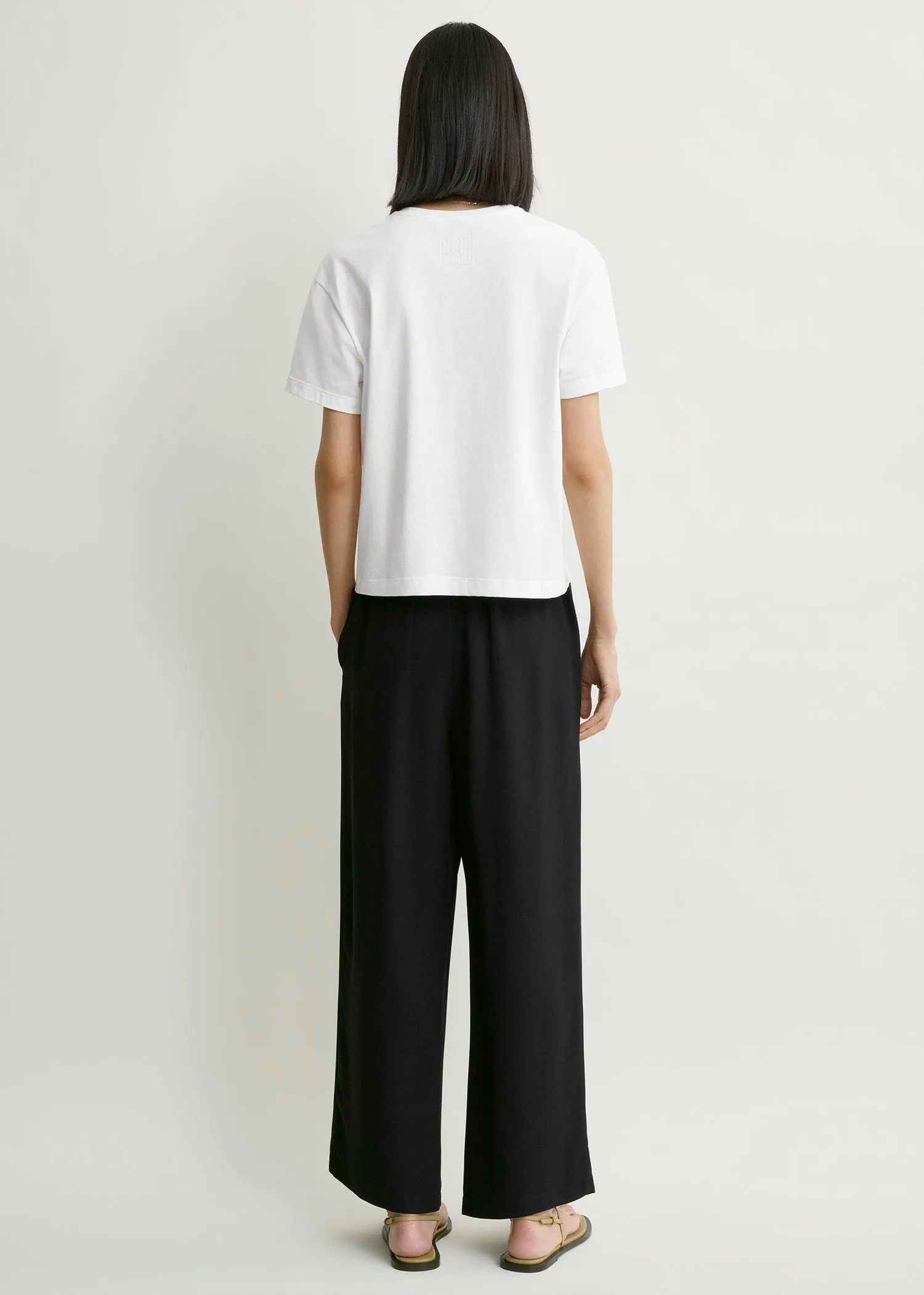 Classic tee optic white sold by Toteme product image thumbnail 3