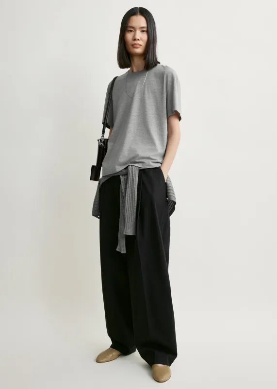 Classic tee mid grey melange made by Toteme