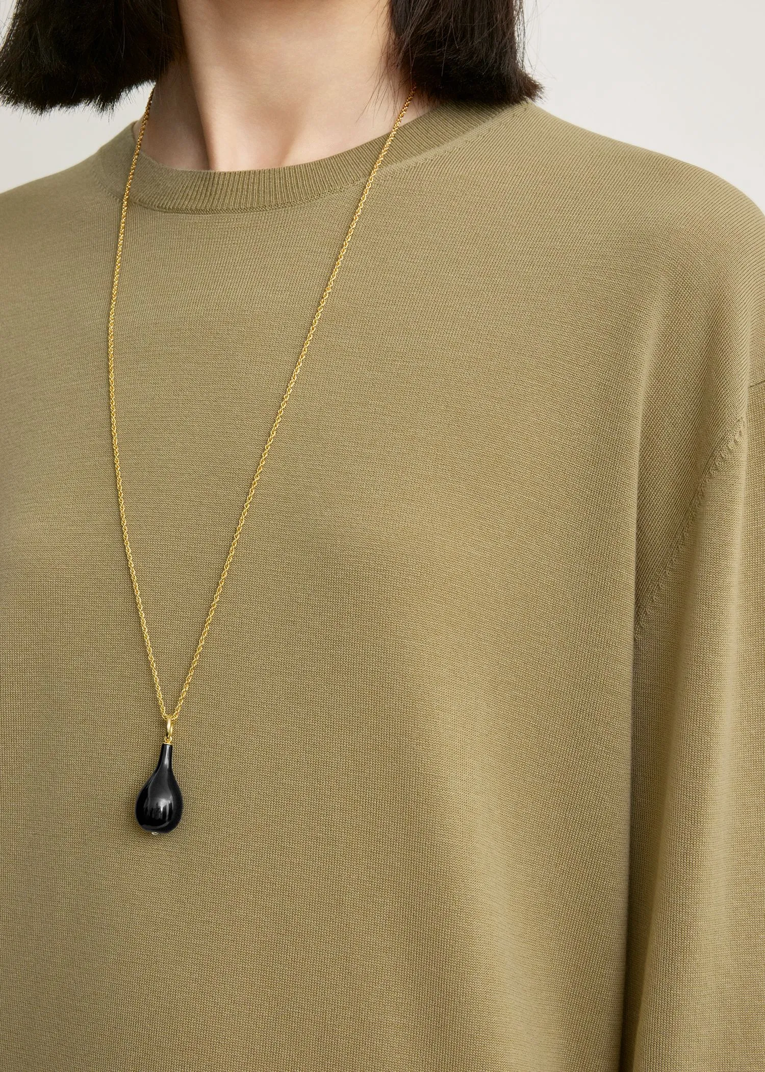 Long-sleeve tee knit desert sold by Toteme product image thumbnail 5