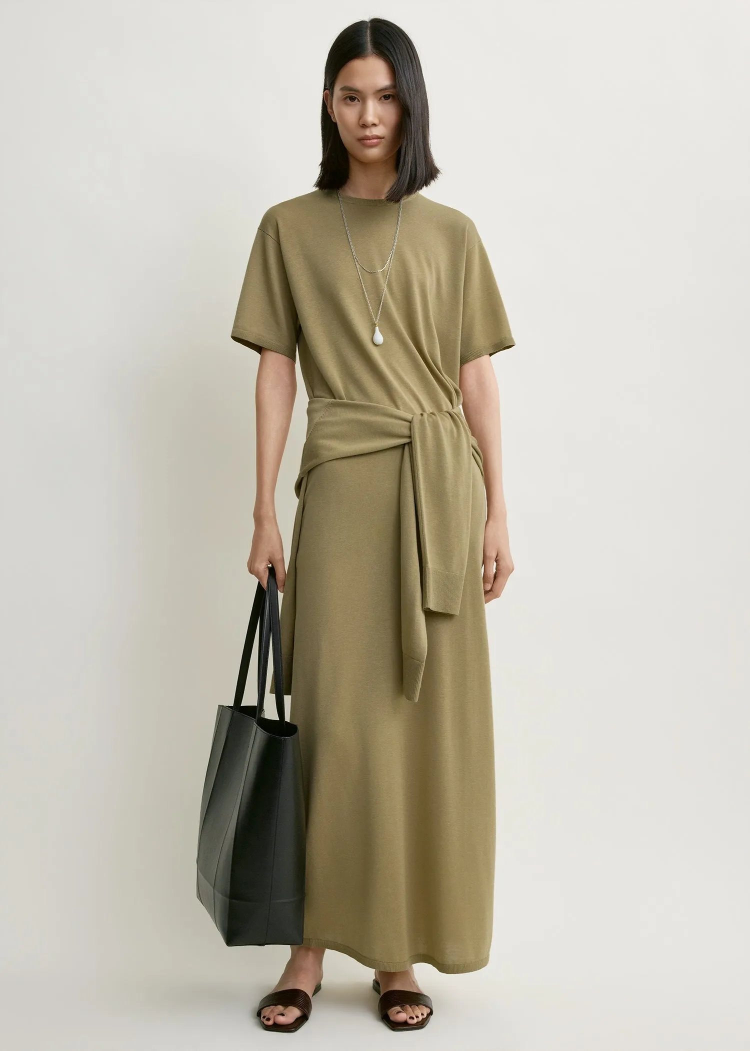 Long knit skirt desert sold by Toteme