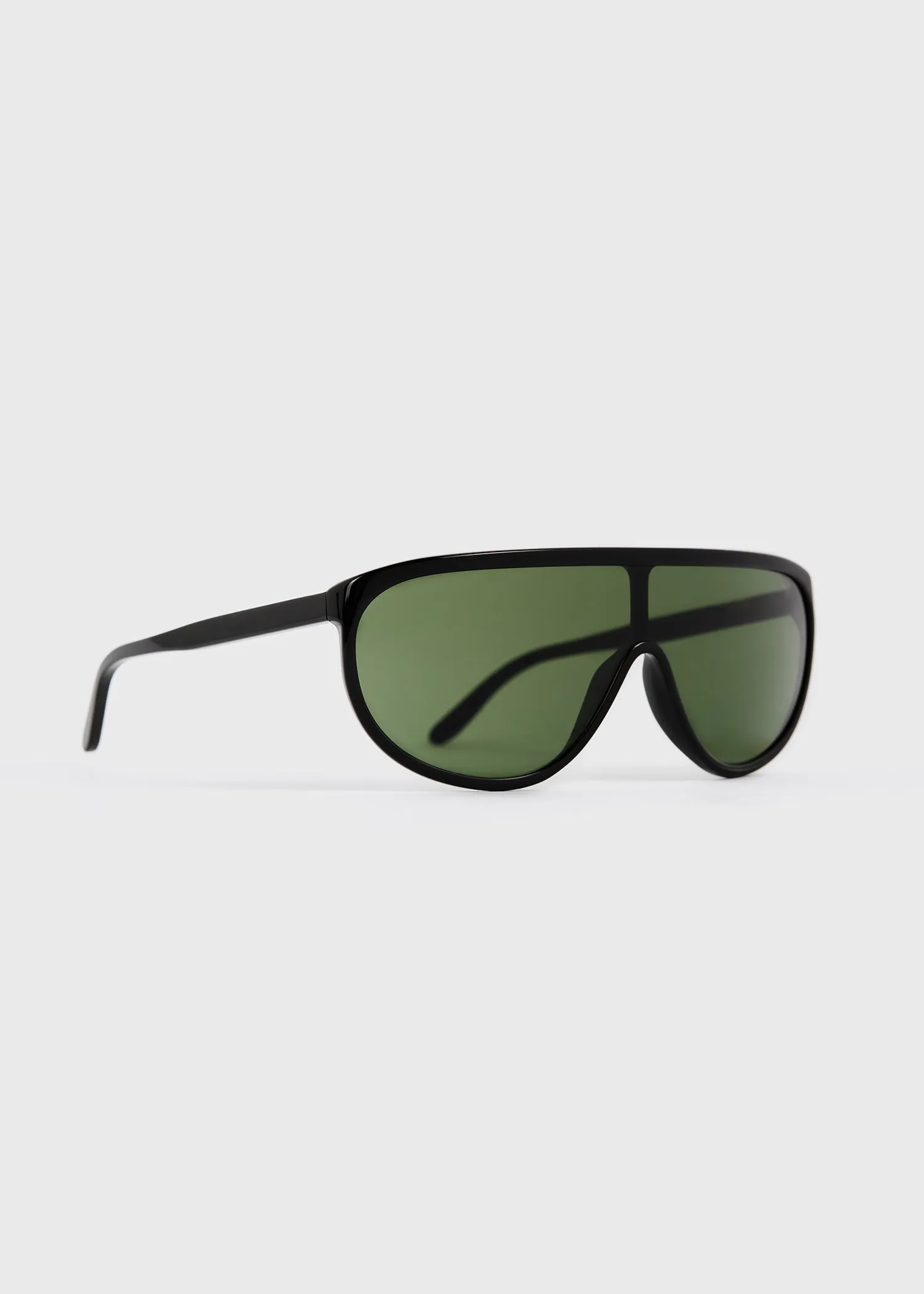 Shield aviator sunglasses black sold by Toteme product image thumbnail 4