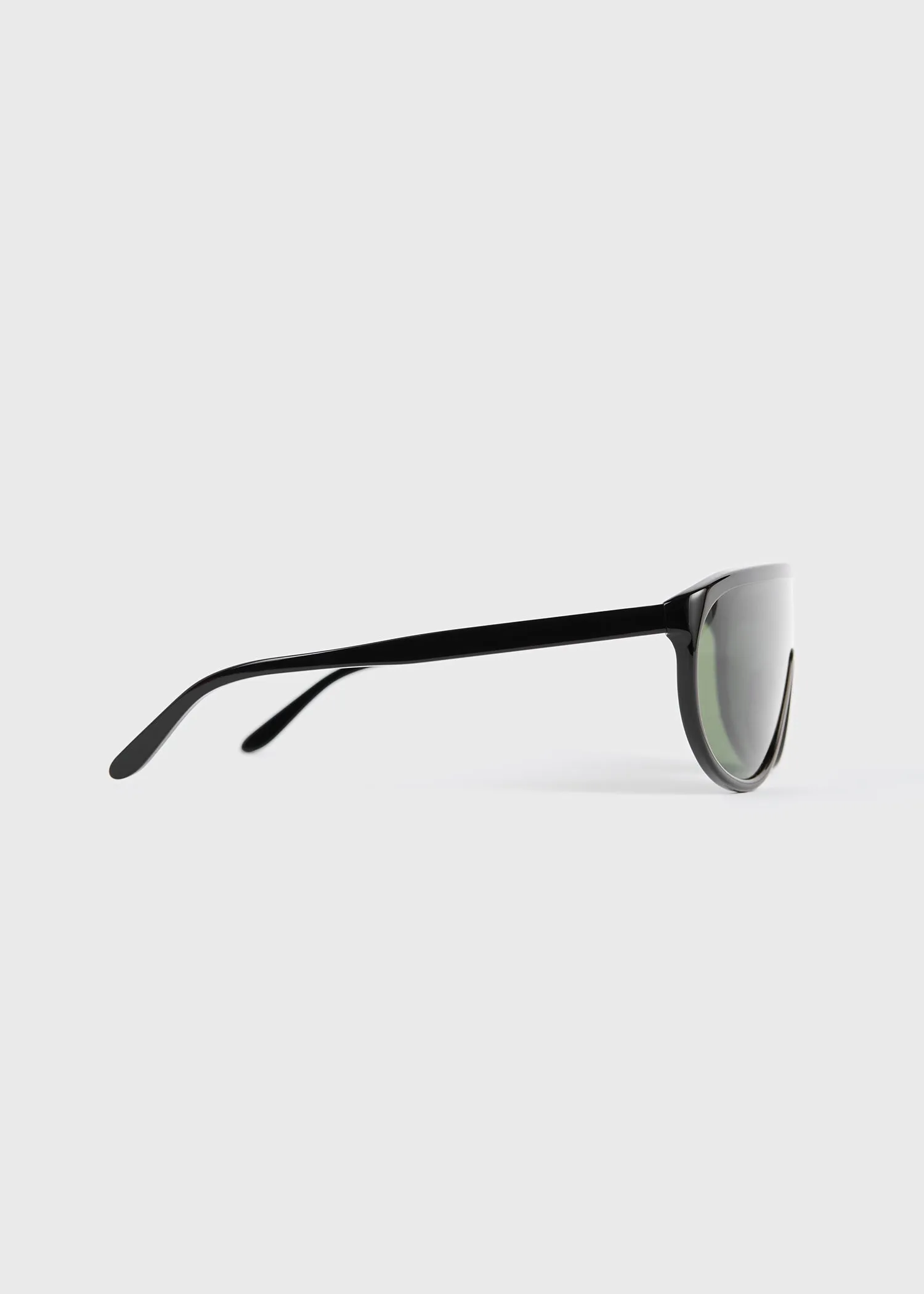 Shield aviator sunglasses black sold by Toteme product image thumbnail 5