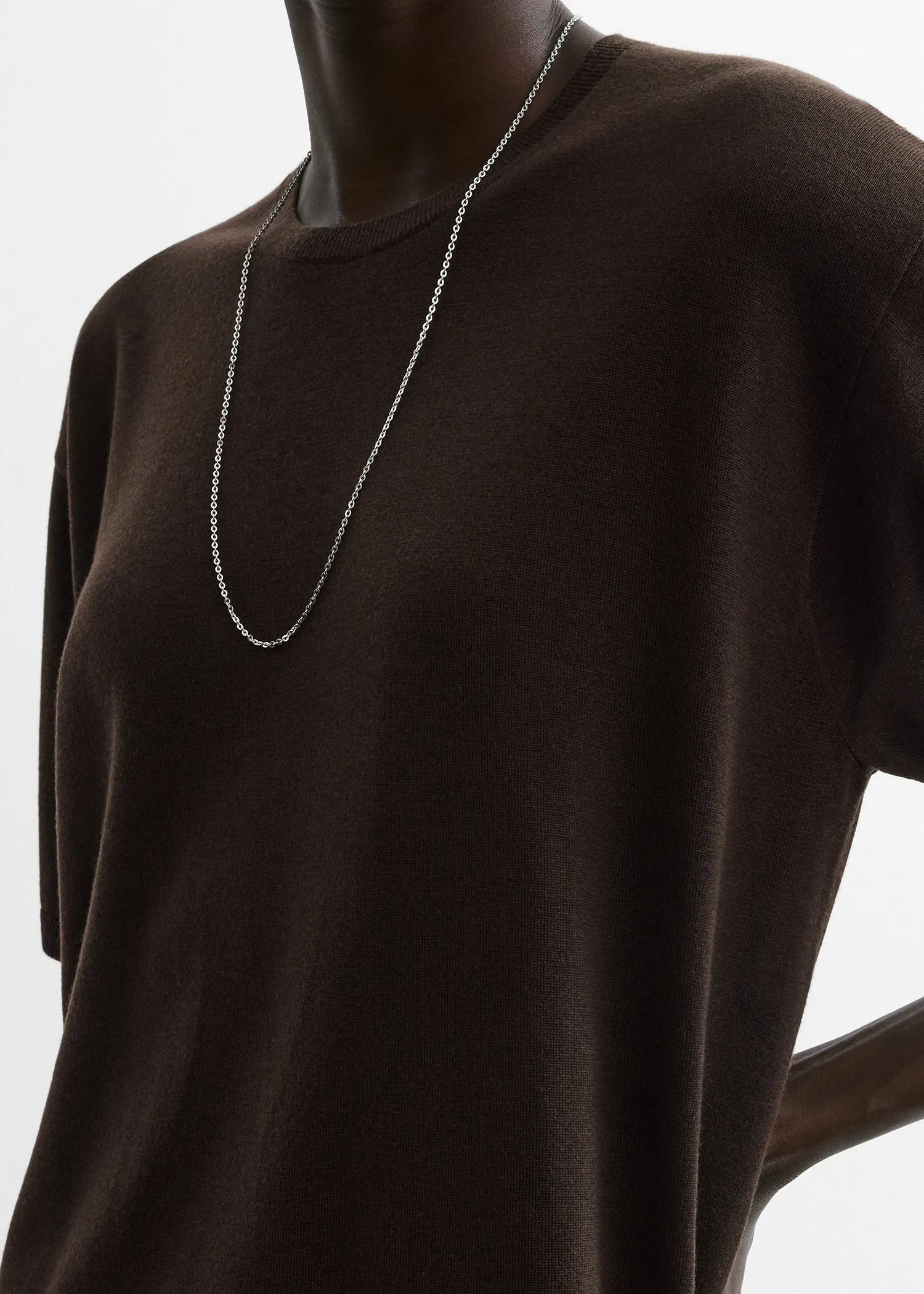 Tee knit fondante sold by Toteme product image thumbnail 4