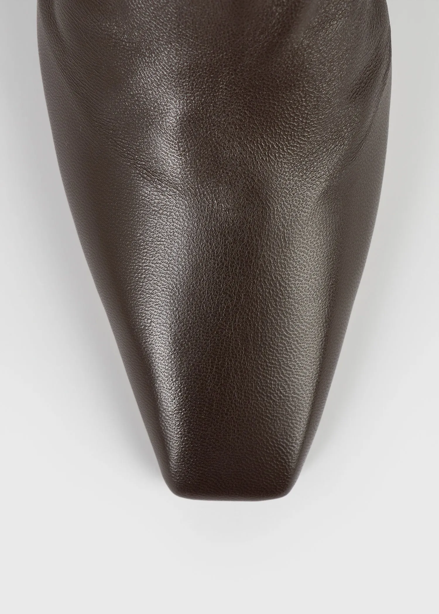 Soft nappa mules bark sold by Toteme product image thumbnail 5