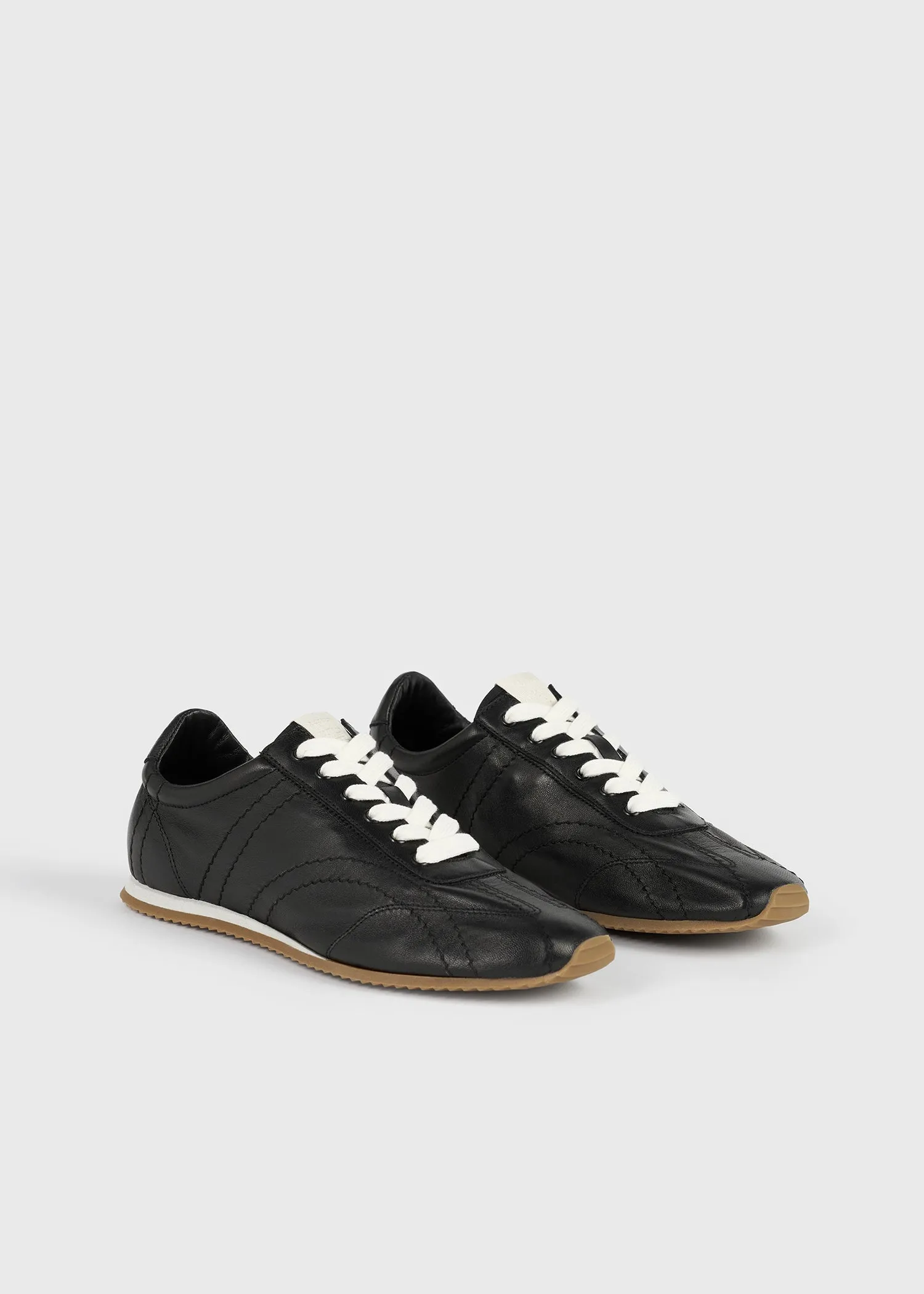 Flex nappa sneakers black sold by Toteme product image thumbnail 4
