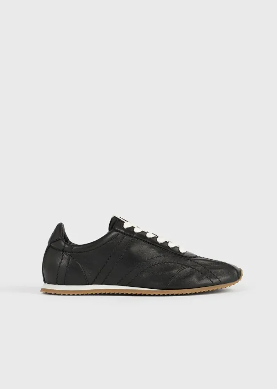 Flex nappa sneakers black made by Toteme