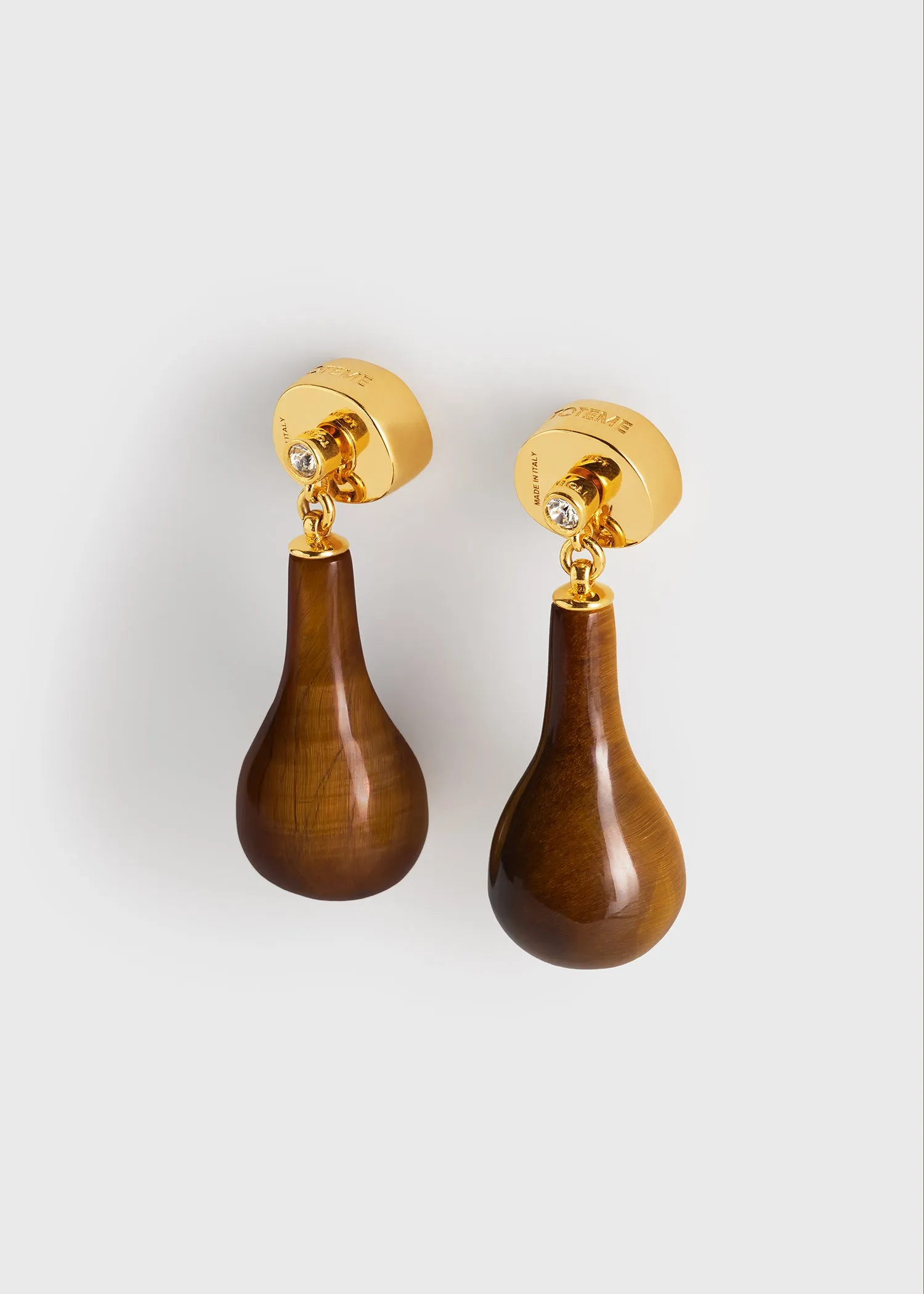 Tiger's eye drops honey/gold sold by Toteme product image thumbnail 4