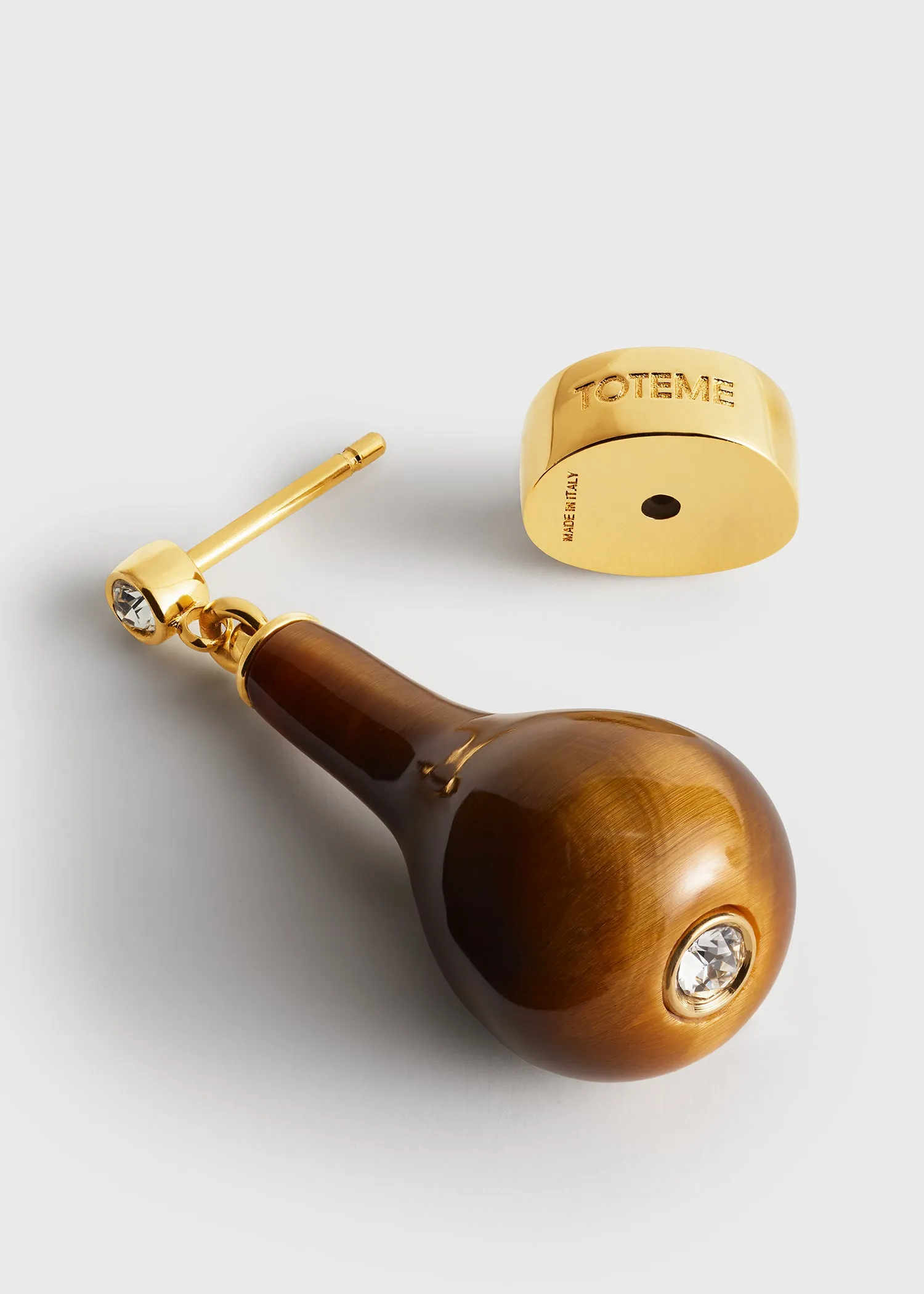 Tiger's eye drops honey/gold sold by Toteme product image thumbnail 5