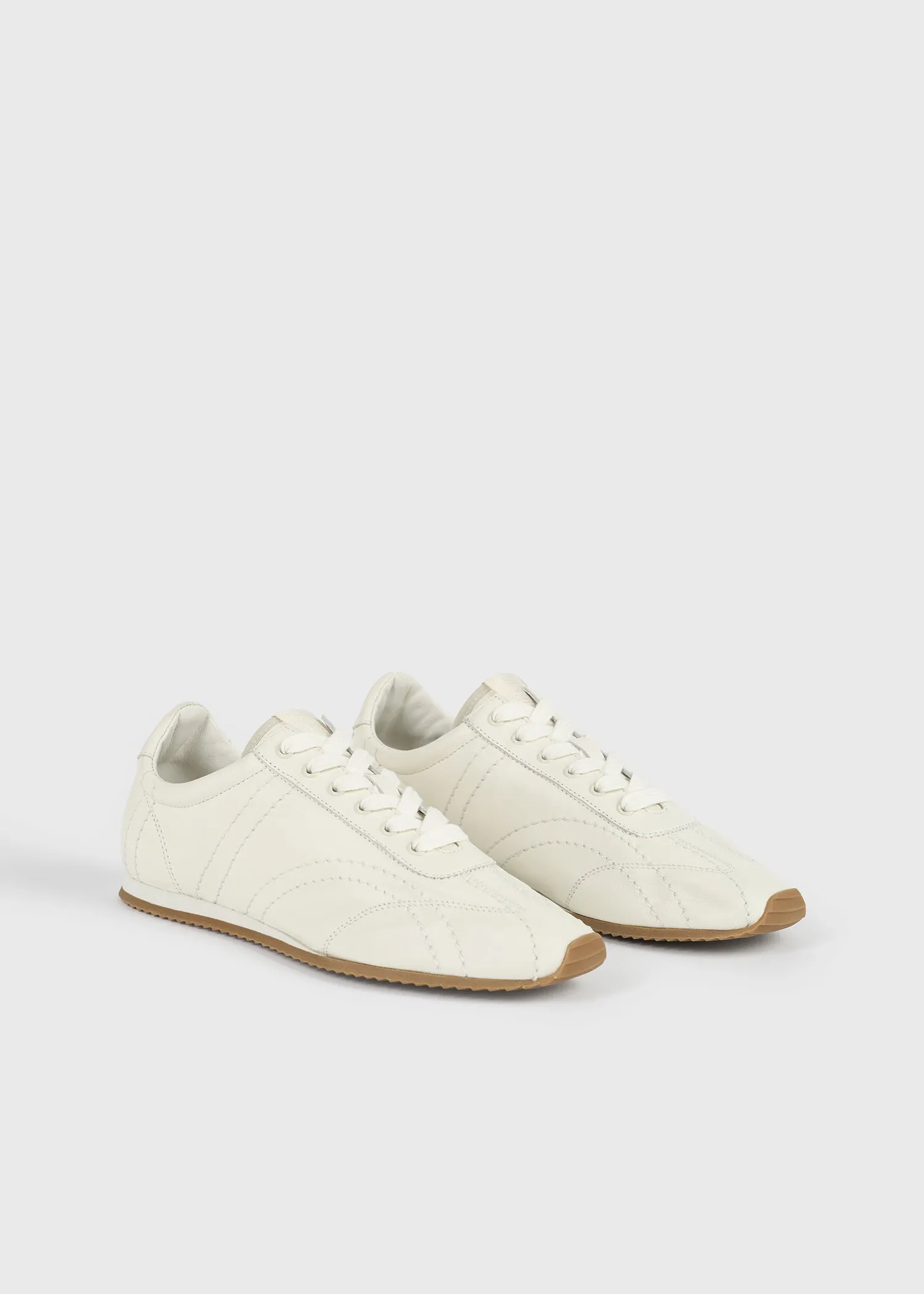 Flex nappa sneakers off-white sold by Toteme product image thumbnail 2