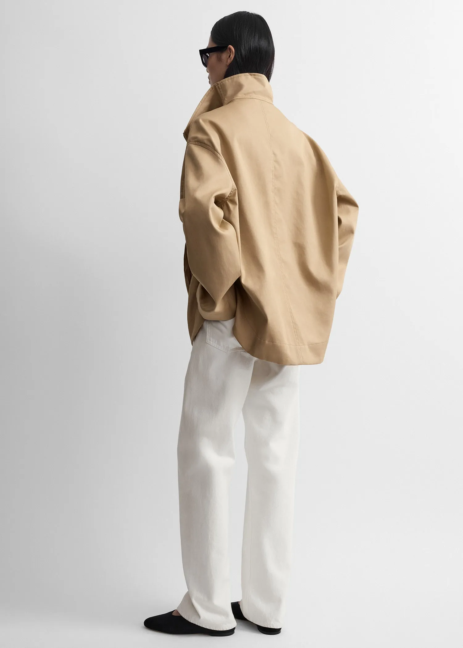 Zipped country jacket fawn sold by Toteme product image thumbnail 3